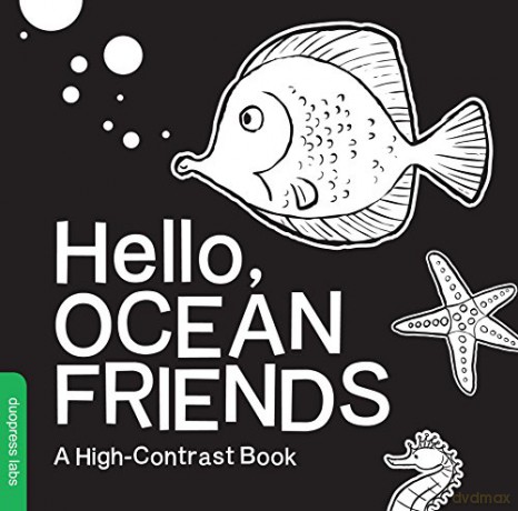 Hello, Ocean Friends: A High-Contrast Book - Duopress Labs [KSIĄŻKA]