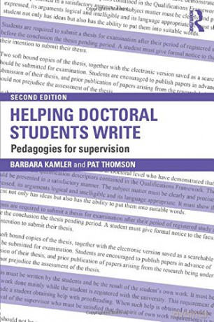Helping Doctoral Students Write: Pedagogies for supervision - Barbara Kamler [KSIĄŻKA]