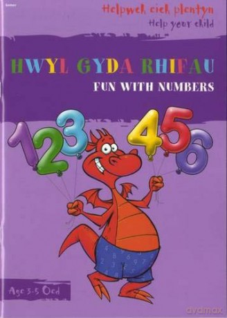 Helpwch eich Plentyn/Help Your Child: Hwyl gyda Rhifau/Fun with Numbers - Elin Meek [KSIĄŻKA]