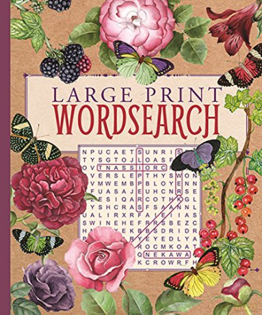 Large Print Wordsearch - Eric Saunders [KSIĄŻKA]