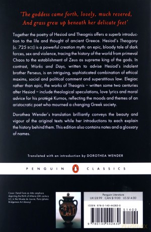 Hesiod And Theognis: Theogony, Works And Days, And Elegies (Penguin Classics) - Hesiod [KSIĄŻKA]
