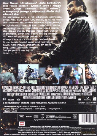 Uprowadzona 2 [DVD]