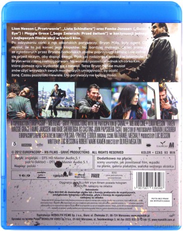 Uprowadzona 2 [Blu-Ray]