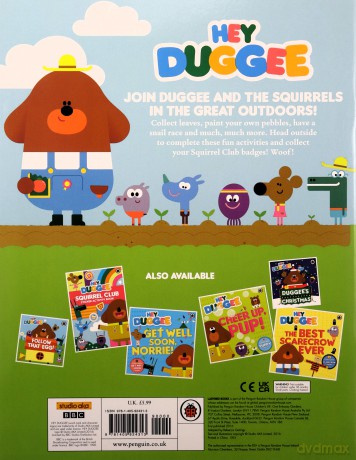 Hey Duggee: Duggee's Nature Activity Book - Hey Duggee [KSIĄŻKA]
