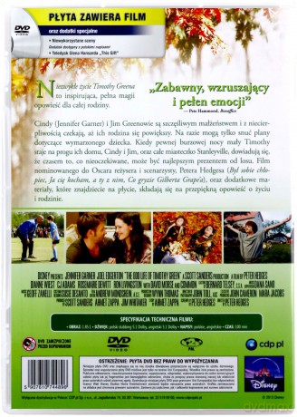 Niezwykłe życie Timothy Greena [DVD]
