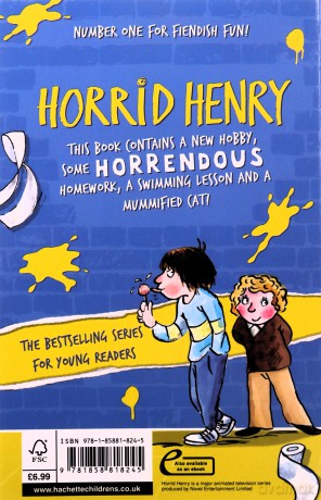 The Mummy's Curse: Book 7 (Horrid Henry) - Francesca Simon [KSIĄŻKA]