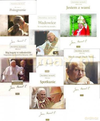Złota Kolekcja Jan Paweł II albumy 1-6 Pakiet [9DVD]