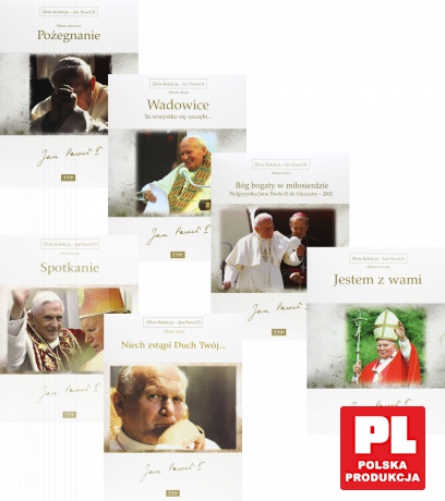 Złota Kolekcja Jan Paweł II albumy 1-6 Pakiet [9DVD]