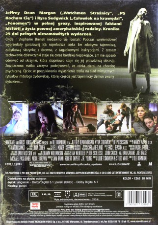 Kronika opętania [DVD]