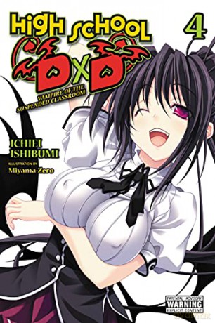 High School DxD, Vol. 4 light novel: Vampire of the Suspended Classroom High School DXD Light Novel - Ichiei Ishibumi [KSIĄŻKA]