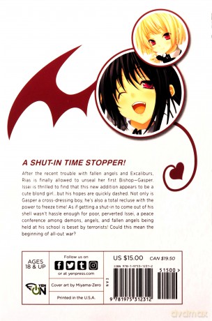 High School DxD, Vol. 4 light novel: Vampire of the Suspended Classroom High School DXD Light Novel - Ichiei Ishibumi [KSIĄŻKA]