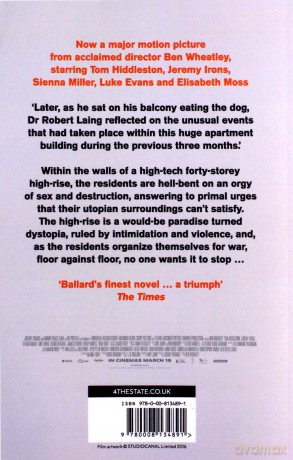 HIGH-RISE Film tie-in edition - J. G. Ballard [KSIĄŻKA]