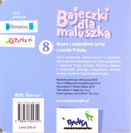 Czarodziej Prztyk (twarda) - Małgorzata Strzałkowska [KSIĄŻKA]