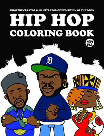 Hip Hop Coloring Book Colouring Books - Mark 563 [KSIĄŻKA]