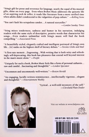Broken Music: A Memoir - Sting [KSIĄŻKA]