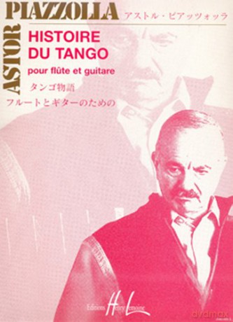 Histoire Du Tango Flute and Guitar - Astor Piazzolla [KSIĄŻKA]