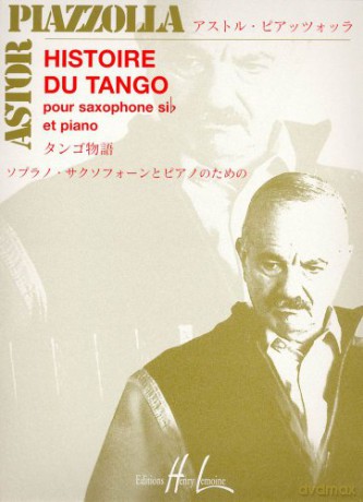 Histoire du Tango Tenor Saxophone and Piano [KSIĄŻKA]