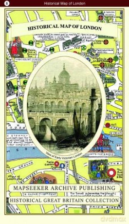 Historical Map of London Historical Great Britain Collection [KSIĄŻKA]