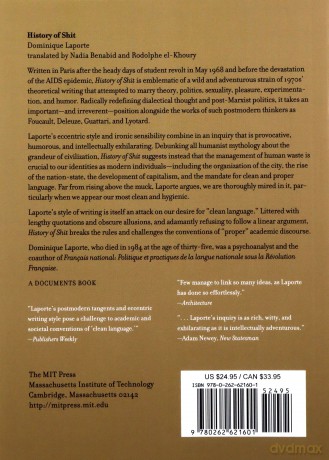 History of Shit Documents Book - Dominique Laporte [KSIĄŻKA]