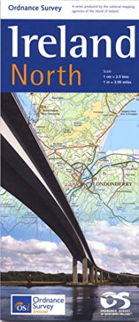 Holiday Map North 2011 Irish Maps, Atlases and Guides - Ordnance Survey of Northern Ireland [KSIĄŻKA]