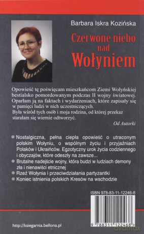 Czerwone Niebo Nad Wołyniem - Barbara Iskra Kozińska [KSIĄŻKA]