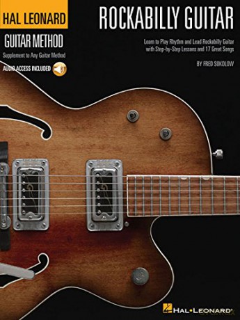 Sokolow Fred Hal Leonard Guitar Method Rockabilly Guitar Tab (Book/Online Audio) (Hal Leonard Guitar Method (Songbooks)) (Includes Online Access Code) - Fred Sokolow [KSIĄŻKA]