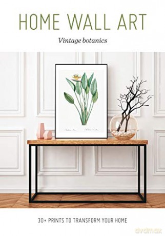 Home Wall Art: Vintage Botanics - 30+ Prints to Transform your Home [KSIĄŻKA]