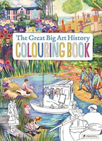 The Great Big Art History Colouring Book - Annabelle Von Sperber [KSIĄŻKA]