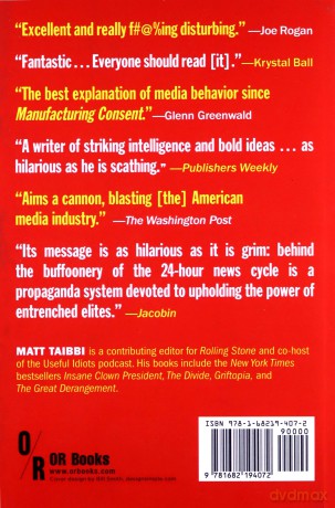 Hate, Inc.: Why Today'S Media Makes Us Despise One Another - Matt Taibbi [KSIĄŻKA]
