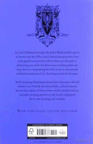 Harry Potter And The Deathly Hallows - Ravenclaw Edition: J.K. Rowling - Ravenclaw Edition (Blue) - J.K. Rowling [KSIĄŻKA]