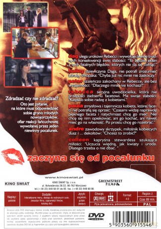 Zaczyna się od pocałunku [DVD]