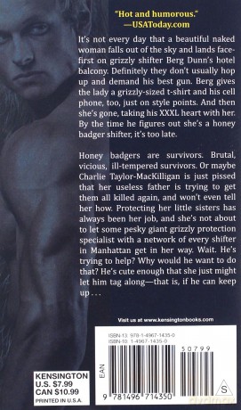 Hot and Badgered The Honey Badger Chronicles: A Honey Badger Shifter Romance: 1 - Shelly Laurenston [KSIĄŻKA]