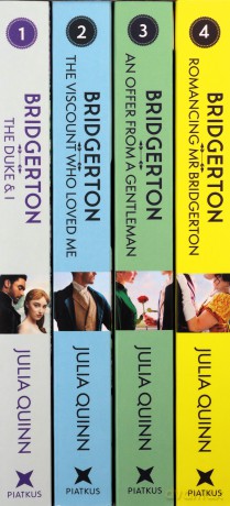 The Bridgerton Collection: Books 1 - 4: Inspiration For The Netflix Original Series Bridgerton (Bridgerton Family) - Julia Quinn [KSIĄŻKA]