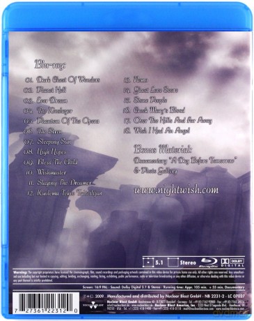 Nightwish: End of An Era [Blu-Ray]
