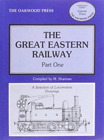 Great Eastern Railway: Locomotive Drawings Pt. 1 (Portfolio S.) - M. Sharman [KSIĄŻKA]
