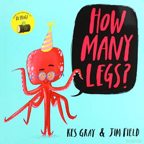 How Many Legs - Kes Gray [KSIĄŻKA]