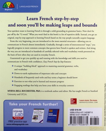 Easy French Step-By-Step: Master High-Frequency Grammar For French Proficiency--Fast! (Ntc Foreign Language) - Myrna Bell Rochester [KSIĄŻKA]