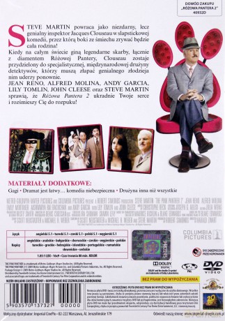 Różowa pantera 2 [DVD]