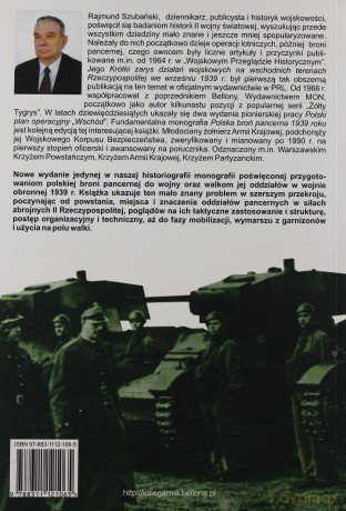 Polska Broń Pancerna W 1939 Roku - Rajmund Szubański [KSIĄŻKA]