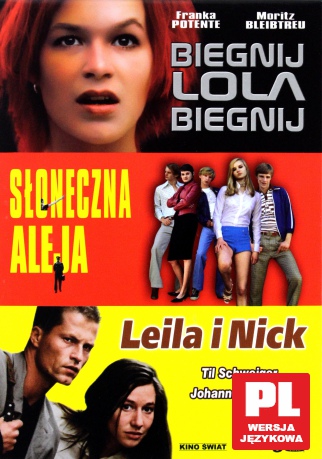 Kino Europejskie (Niemcy): Biegnij Lola, biegnij / Słoneczka aleja / Leila i Nick [BOX] [3DVD]