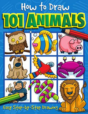 How to Draw 101 Animals - Nat Lambert [KSIĄŻKA]