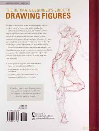 How to Draw People: Step-by-step lessons for figures and poses - Jeff Mellem [KSIĄŻKA]