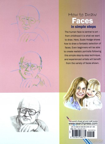 How to Draw: Faces: in simple steps - Susie Hodge [KSIĄŻKA]