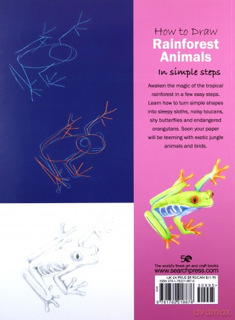 How to Draw: Rainforest Animals: in simple steps - Susie Hodge [KSIĄŻKA]