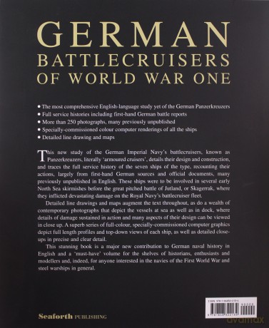 German Battlecruisers Of World War One: Their Design, Construction And Operations - Gary Staff [KSIĄŻKA]