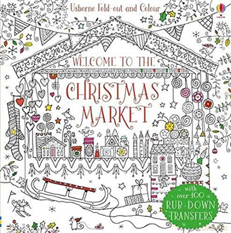 Welcome To The Christmas Market (Fold-Out And Colour) - Ruth Russell [KSIĄŻKA]