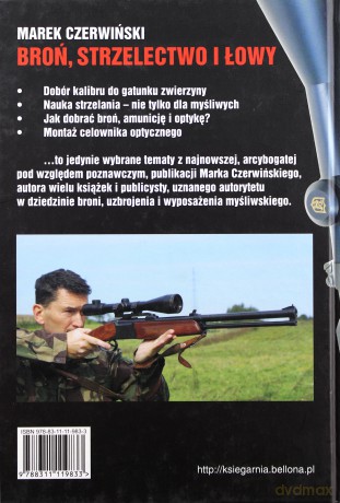 Broń Strzelecka I Łowy (twarda) - Marek Czerwiński [KSIĄŻKA]