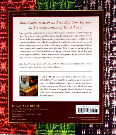 Huck Lace Weaving Patterns with Color and Weave Effects: 576 Drafts and Samples plus 5 Practice Projects - Tom Knisely [KSIĄŻKA]