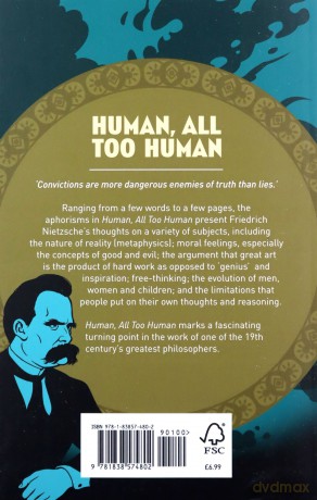 Human, All Too Human - Frederich Nietzsche [KSIĄŻKA]