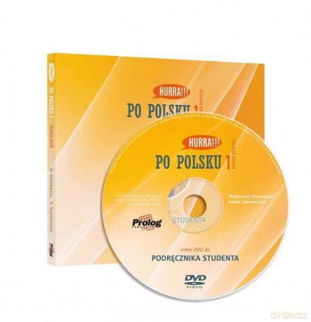 HURRA!!! DVD Video PO POLSKU 1 Podrecznik studenta. Nowa Edycja - Malgorzata Malolepsza [KSIĄŻKA]
